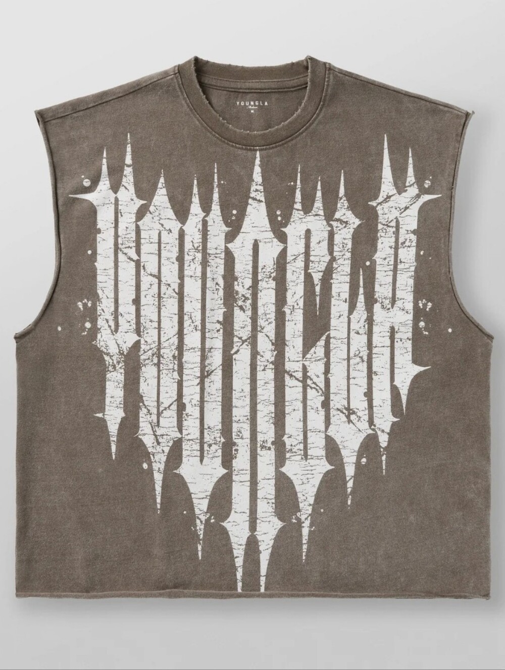 YoungLA 3021 - Revenge Crop Cut-Offs- M
